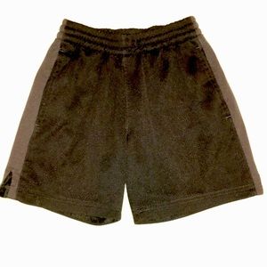 Boys shorts size XS 4/5 black grey athletic shorts